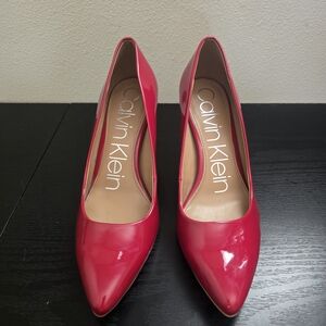 Calvin Klein Women's Red Pumps